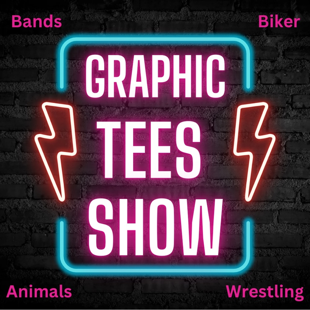 ⚡️Upcoming Graphic Tee Live Shows
